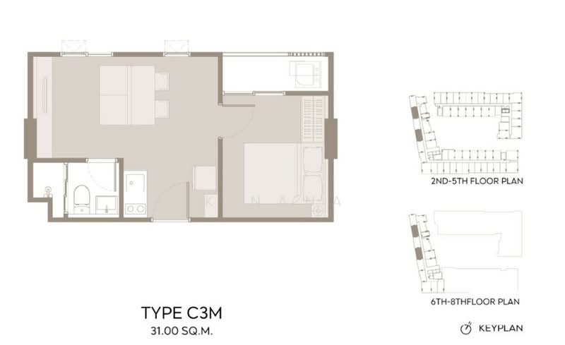 Aspire Itsaraphap Station : แอสปาย อิสรภาพ สเตชั่น, กรุงเทพ, วัดอรุณ, บางกอกใหญ่, กรุงเทพ, 31 ตร.ม., คอนโด ขาย, โดย K.Nana, 500210443 - DDproperty.com