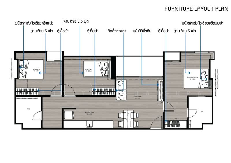 The Coast, Bangkok, 3888 Sukhumvit Road, Bang Na Tai, Bang Na, Bangkok, 3 Bedrooms, 92 sqm, Condo For Rent, by Kiattiyos Chaisura, 500210471 - DDproperty.com