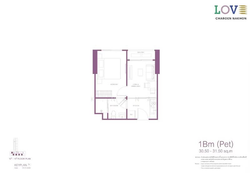 Love Charoen Nakhon, Bangkok, Bang Lam Phu Lang, Khlong San, Bangkok, 1 Bedroom, 32 sqm, Single Detached House For Sale, by K.Nana, 500210578 - DDproperty.com