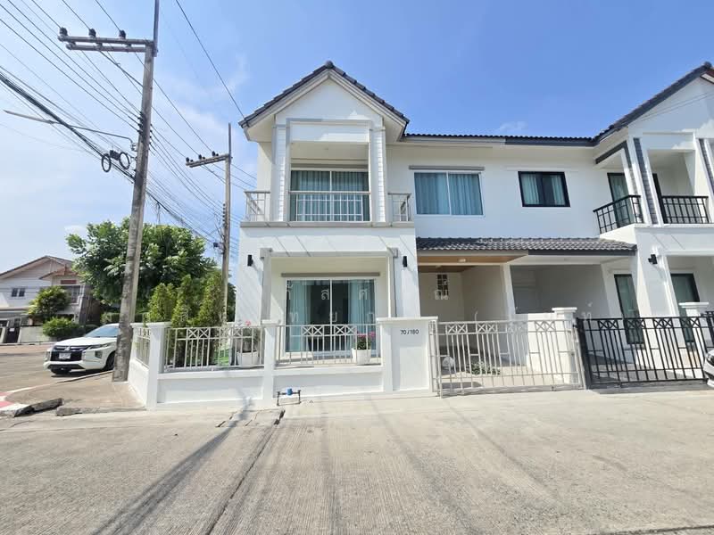 Baan Fah Piyarom - Lumlukka Klong 6 : บ้านฟ้าปิยรมย์ รังสิต - ลำลูกกา คลอง 6, ปทุมธานี, ถนนลำลูกกา คลอง 6 (ออก), บึงคำพร้อย, ลำลูกกา, ปทุมธานี, 130 ตร.ม., ทาวน์เฮ้าส์ ขาย, โดย นภัสศรณ์ วงศ์สินไทยกร (นันท์), 500210688 - DDproperty.com