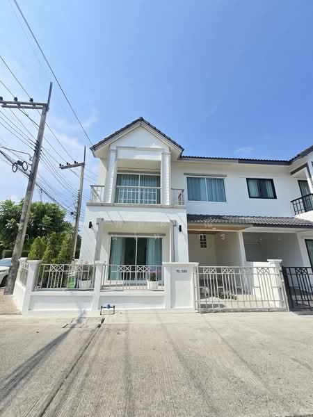 Baan Fah Piyarom - Lumlukka Klong 6 : บ้านฟ้าปิยรมย์ รังสิต - ลำลูกกา คลอง 6, ปทุมธานี, ถนนลำลูกกา คลอง 6 (ออก), บึงคำพร้อย, ลำลูกกา, ปทุมธานี, 130 ตร.ม., ทาวน์เฮ้าส์ ขาย, โดย นภัสศรณ์ วงศ์สินไทยกร (นันท์), 500210688 - DDproperty.com