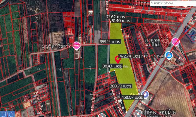 For Sale - ที่ดิน ขาเข้า เส้นสนามบินหาดใหญ่, Songkhla