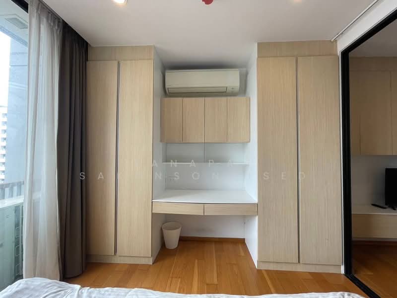 Noble Revo Silom, Bangkok, 88 Soi Surasak Surasak Road, Silom, Bang Rak, Bangkok, Studio, 34 sqm, Condo For Rent, by Tanapat Sakonsontised, 500210908 - DDproperty.com