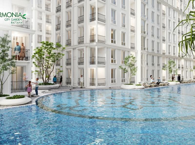 Harmonia City Garden, Chon Buri (Pattaya), Pattaya Road, Nong Pru, Bang Lamung (Pattaya), Chon Buri (Pattaya), 1 Bedroom, 24 sqm, Condo For Sale, by Regina Nuengjamnong, 500210915 - DDproperty.com