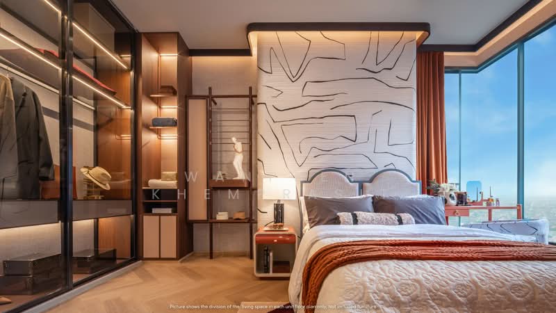 Rhythm Charoennakhon Iconic, Bangkok, Charoen Nakhon Road, Khlong Ton Sai, Khlong San, Bangkok, 2 Bedrooms, 95 sqm, Condo For Sale, by Wanphen Khemprasit, 500211015 - DDproperty.com