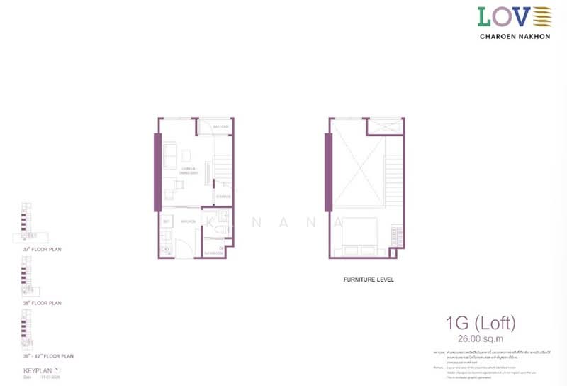 Love Charoen Nakhon, Bangkok, Bang Lam Phu Lang, Khlong San, Bangkok, 1 Bedroom, 36 sqm, Single Detached House For Sale, by K.Nana, 500211414 - DDproperty.com