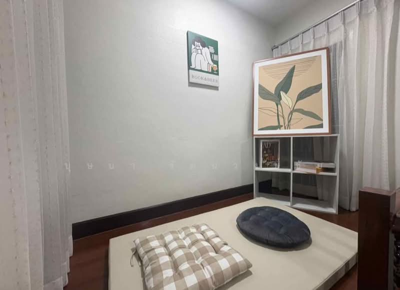 For Rent - จดบริษัทได้ ทำเล MRT ห้วยขวาง ซ.ประชาราษฎร์บำเพ็ญ 17 ให้เช่าบ้านเดี่ยว 6 นอน บ้านสวย เฟอร์ครบ, Bangkok