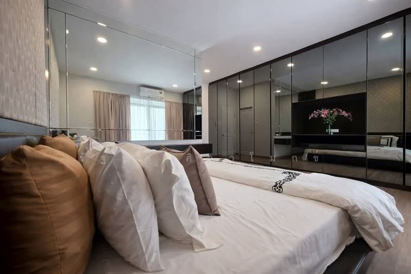Baan Klang Muang Swiss Town Kaset-Nawamin, Bangkok, Soi Moobaan Klang Mueng, Chorake Bua, Lat Phrao, Bangkok, 2 Bedrooms, 170 sqm, Townhouse For Rent, by Rattapon Sivamok, 500211572 - DDproperty.com