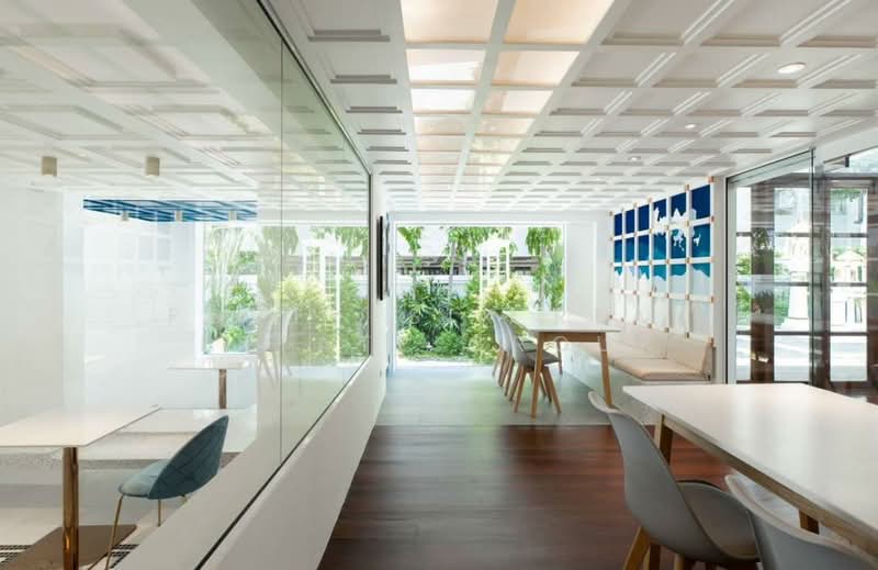 Home Office สไตล์ Cafe ใกล้รถไฟฟ้า 2 สาย จตุจักร-รัชโยธิน-เสนา-เกษตร-วิภาวดี-งามวงศ์วาน, Bangkok, Lat Yao, Chatuchak, Bangkok, 4 Bedrooms, 360 sqm, Townhouse For Rent, by Forty-Six Real Estate Group, 500211718 - DDproperty.com