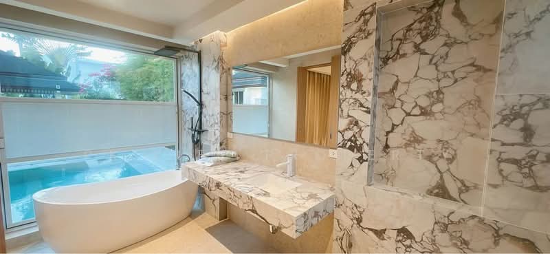 For Rent - 2R1054 Pool villa for rent 5 bedroom 6 bathroom 280,000/month at cherngtalay have fully furnished, Phuket