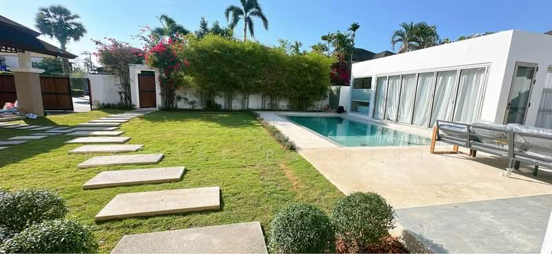 For Rent - 2R1054 Pool villa for rent 5 bedroom 6 bathroom 280,000/month at cherngtalay have fully furnished, Phuket