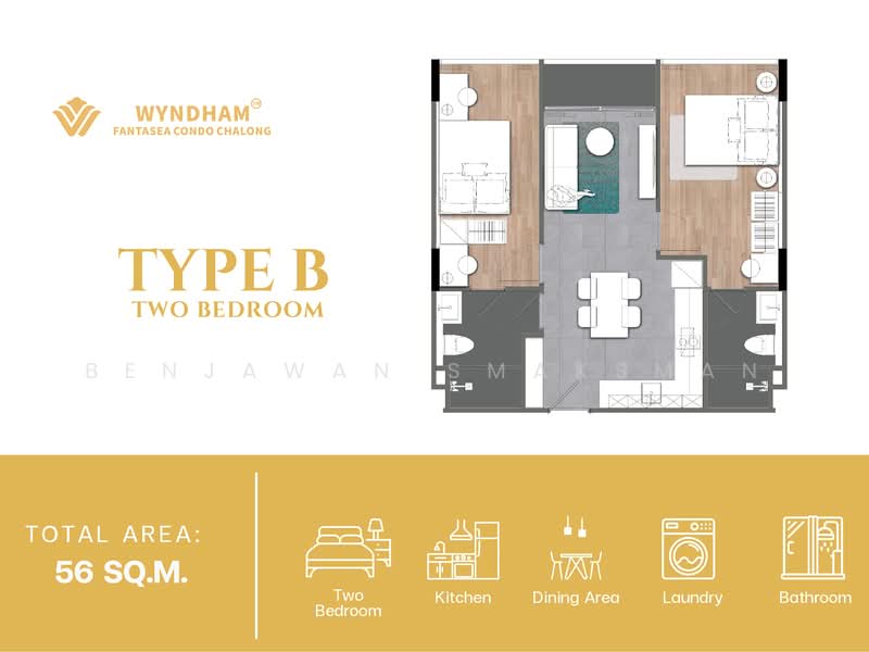 ขาย Wyndham Fantasea Condo Chalong : วินด์แฮม แฟนตาซี คอนโด ฉลอง, ภูเก็ต