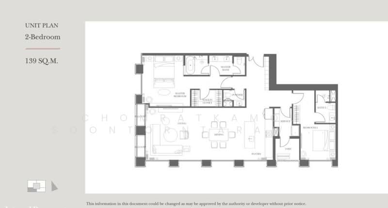 InterContinental Residences Bangkok Asoke, Bangkok, 10 Soi Sukhumvit 16, Khlong Toei, Khlong Toei, Bangkok, 2 Bedrooms, 139 sqm, Condo For Sale, by Chomratkamol Soontorntarawong (Gor), 500212056 - DDproperty.com