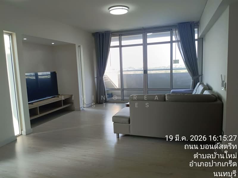 The Lake Condominium : เดอะ เลค คอนโดมิเนียม, นนทบุรี, 1 บอนด์สตรีท, บางพูด, ปากเกร็ด, นนทบุรี, 80 ตร.ม., คอนโด ให้เช่า, โดย Living Real Estates, 500212321 - DDproperty.com