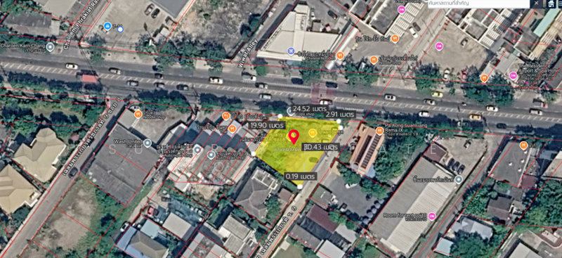 ให้เช่า - ที่ดิน ติดถนนใหญ่ เฉลิมพระเกียรติ ร.9, กรุงเทพ