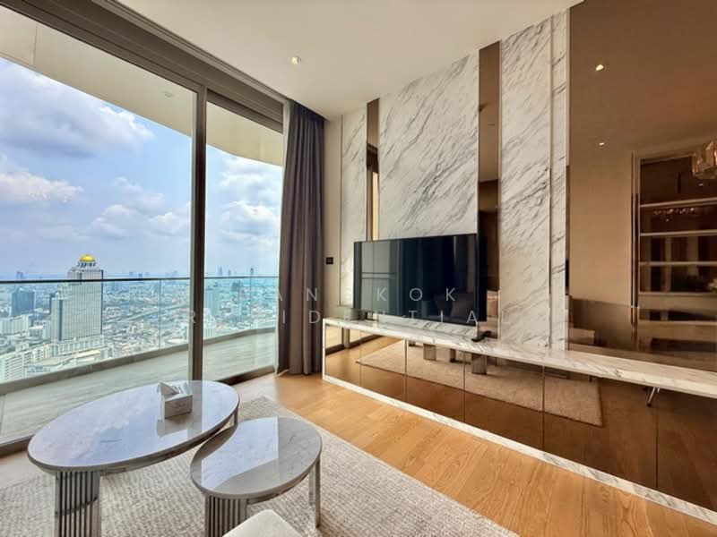 Magnolias Waterfront Residences, Bangkok, 259 Charoen Nakhon Road, Khlong Ton Sai, Khlong San, Bangkok, 2 Bedrooms, 94 sqm, Condo For Rent, by Bangkok Residential, 500212684 - DDproperty.com