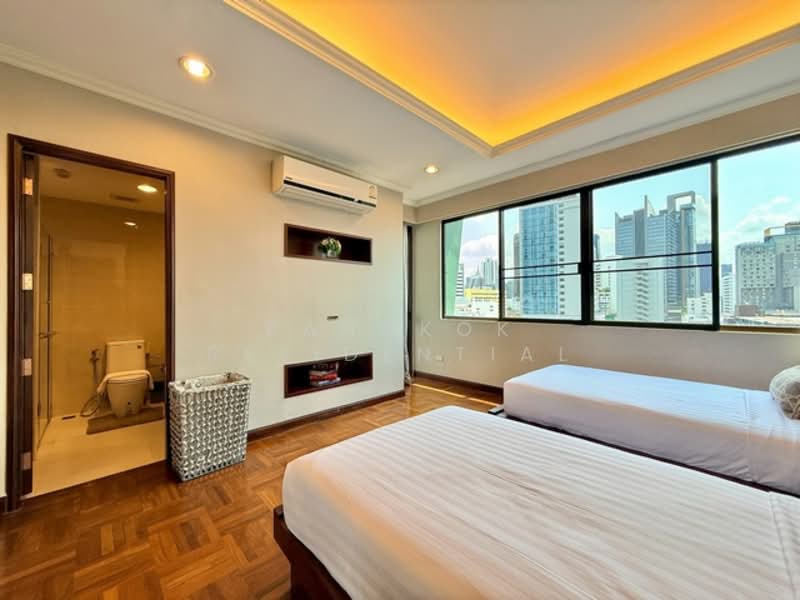 Ploenruedee Residence, Bangkok, Soi Ruamruedee, Lumphini, Pathum Wan, Bangkok, 2 Bedrooms, 126 sqm, Apartment For Rent, by Bangkok Residential, 500212703 - DDproperty.com