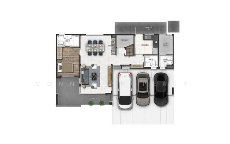 Bangkok Boulevard Rama 2, Bangkok, 369 Soi 50, Rama 2 Road, Samae Dam, Bang Khun Thian, Bangkok, 4 Bedrooms, 299 sqm, Single Detached House For Sale, by Connex Property, 500212884 - DDproperty.com