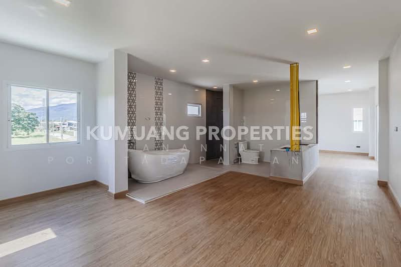 บ้านเดี่ยว 2 ชั้น สไตล์โมเดิร์น Arc, Chiang Mai, San Phak Wan, Hang Dong, Chiang Mai, 5 Bedrooms, 500 sqm, Single Detached House For Sale, by Tanannat Porntadapattanayothin, 500213337 - DDproperty.com