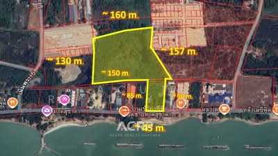 ขาย - ขายที่ดินทำเล เลียบชายหาดสุชาดา ตำบลเนินพระ อ.เมือง ระยอง, ระยอง