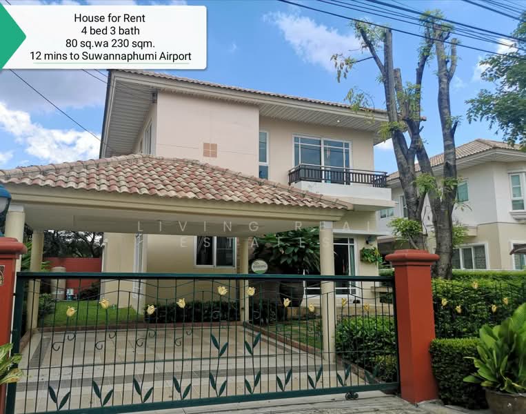 Supalai Suanluang, Bangkok, Chaloem Phrakiat Rama 9 Road, Prawet, Prawet, Bangkok, 4 Bedrooms, 300 sqm, Single Detached House For Rent, by Living Real Estates, 500213624 - DDproperty.com