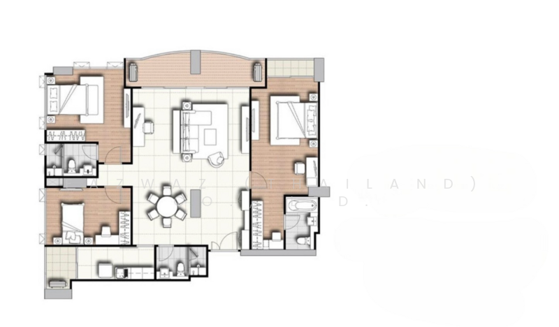 Supalai Oriental Sukhumvit 39, Bangkok, Soi Sukhumvit 39, Khlong Tan Nua, Watthana, Bangkok, 3 Bedrooms, 157 sqm, Condo For Sale, by Fazwaz (Thailand) Co., Ltd., 500213674 - DDproperty.com