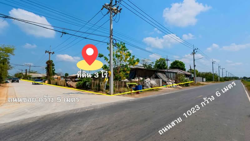 ขาย - ขายที่ดิน วังน้อย อยุธยา | หลัง Obayashi – โซนอุตสาหกรรมวังน้อย | 3 ไร่ ถมแล้ว ใช้งานได้ทันที, พระนครศรีอยุธยา