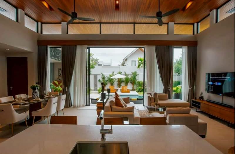 2R1056 Pool villa for rent 3 bedroom 3 bathroom 250,000/month at cherngtalay have fully furnished, Phuket, Choeng Thale, Thalang, Phuket, 3 Bedrooms, 400 sqm, Villa For Rent, by PK LIFE Property, 500214080 - DDproperty.com