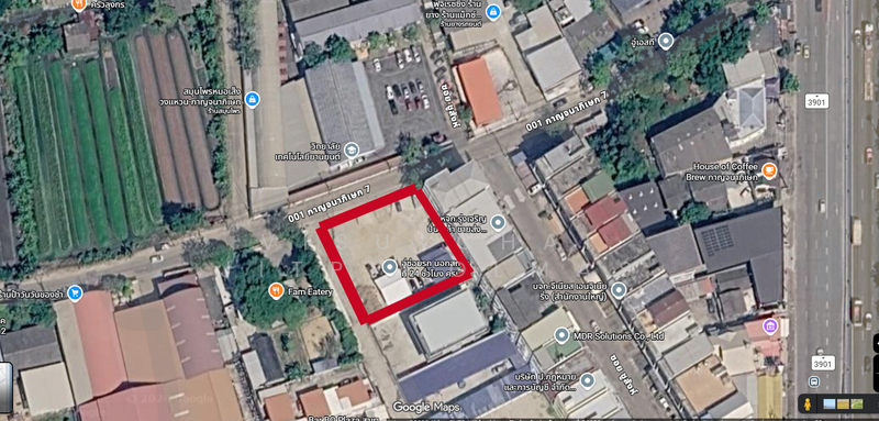 For Sale - ขายที่ดิน ถนนกาญจนาภิเษก 7 เนื้อที่ 350 ตารางวา ถมสูงจากถนน 1 เมตร เทคอนกรีตเต็มพื้นที่เรียบร้อย, Bangkok