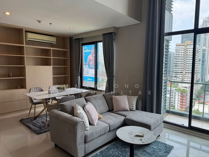 Villa Asoke, Bangkok, 1588 New Petchburi Road, Makkasan, Ratchathewi, Bangkok, 2 Bedrooms, 81 sqm, Condo For Sale, by Manapong Phromphitak, 500214541 - DDproperty.com