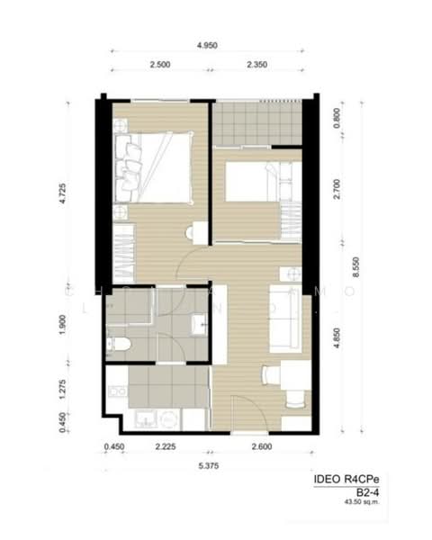 IDEO Sukhumvit Rama 4, Bangkok, Soi Sukhumvit 44, Sukhumvit Road, Phra Kanong, Khlong Toei, Bangkok, 1 Bedroom, 44 sqm, Condo For Rent, by Chomratkamol Soontorntarawong (Gor), 500214644 - DDproperty.com