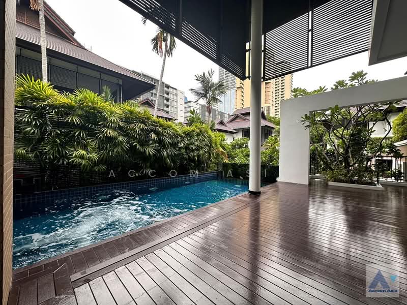 For Rent - Luxury home with private pool and large terrace in Sukhumvit, Bangkok