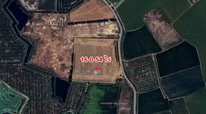 Land for Sale: 16 Rai in Huai Duan, Kamphaeng Saen, Nakhon Pathom, Nakhon Pathom, Kamphaeng Saen, Kamphaeng Saen, Nakhon Pathom, , 25,816 sqm, Land For Sale, by ประทักษ์ เกษมสุทธิกุล, 500214802 - DDproperty.com