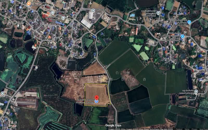 Land for Sale: 16 Rai in Huai Duan, Kamphaeng Saen, Nakhon Pathom, Nakhon Pathom, Kamphaeng Saen, Kamphaeng Saen, Nakhon Pathom, , 25,816 sqm, Land For Sale, by ประทักษ์ เกษมสุทธิกุล, 500214802 - DDproperty.com