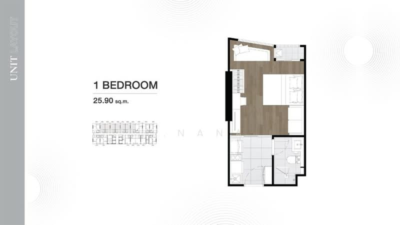 SOHO Bangkok Ratchada, Bangkok, 74 Pracha Rat Bamphen Rd, Huai Khwang, Huai Khwang, Bangkok, 1 Bedroom, 26 sqm, Condo For Sale, by K.Nana, 500215296 - DDproperty.com