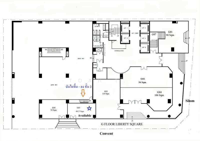 พื้นที่ให้เช่า สีลม สาทร บางรัก : Space for rent in Silom, Sathorn, and Bang Rak., Bangkok, Silom, Bang Rak, Bangkok, , 131 sqm, Retail Space For Rent, by TOAH T., 500215385 - DDproperty.com