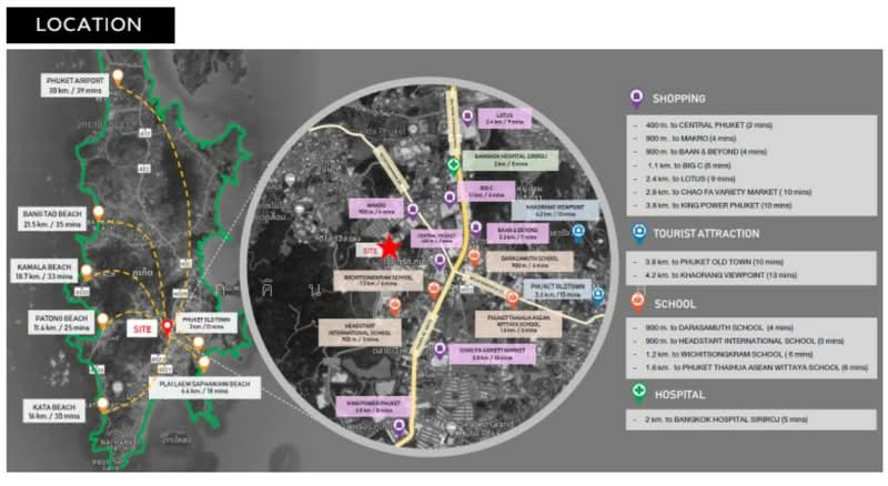 Phuket Center (condo), Phuket, ถนนเจ้าฟ้าตะวันตก และ ถนนเจ้าฟ้าตะวันออก, Wichit, Muang Phuket, Phuket, , 20,952 sqm, Land For Sale, by Phakhin Sirisomphol, 500215798 - DDproperty.com