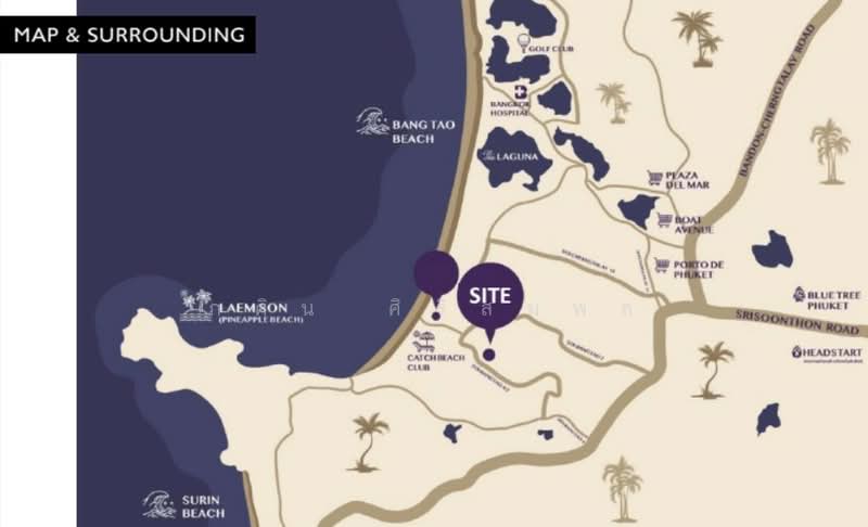 Phuket Bangtao, Phuket, ถนนศรีสุนทร (ทางหลวง 4025), ถนนบ้านดอน-เชิงทะเล (ทางหลวง 4030), Choeng Thale, Thalang, Phuket, , 2,664 sqm, Land For Sale, by Phakhin Sirisomphol, 500215887 - DDproperty.com