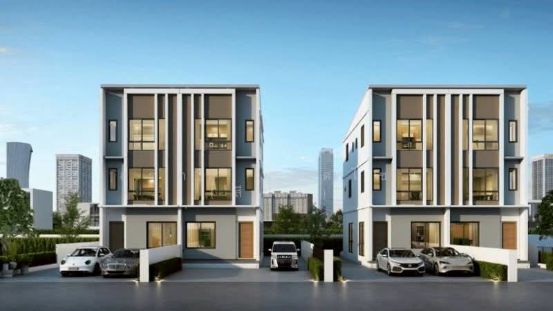 Pruksa Ville @ Work Ramintra Station, Bangkok, Tha Rang, Bang Khen, Bangkok, 2 Bedrooms, 194 sqm, Townhouse For Rent, by สรภพ ยอดไชย (สีฝุ่น), 500216078 - DDproperty.com