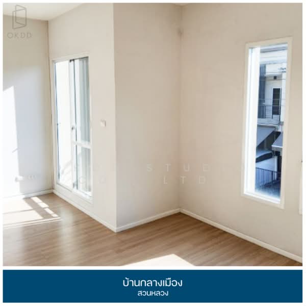 Baan Klang Muang Suanluang, Bangkok, On Nut Road, Dok Mai, Prawet, Bangkok, 3 Bedrooms, 128 sqm, Townhouse For Sale, by OKDD STUDIO Co., Ltd., 500216091 - DDproperty.com