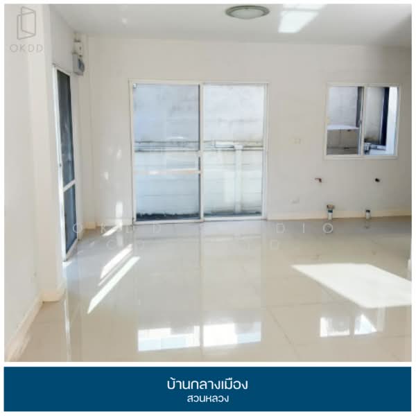 Baan Klang Muang Suanluang, Bangkok, On Nut Road, Dok Mai, Prawet, Bangkok, 3 Bedrooms, 128 sqm, Townhouse For Sale, by OKDD STUDIO Co., Ltd., 500216091 - DDproperty.com