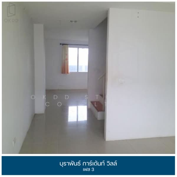 Buraphan Gardenville, Bangkok, Krathum Rai, Nong Chok, Bangkok, 2 Bedrooms, 108 sqm, Townhouse For Sale, by OKDD STUDIO Co., Ltd., 500216170 - DDproperty.com