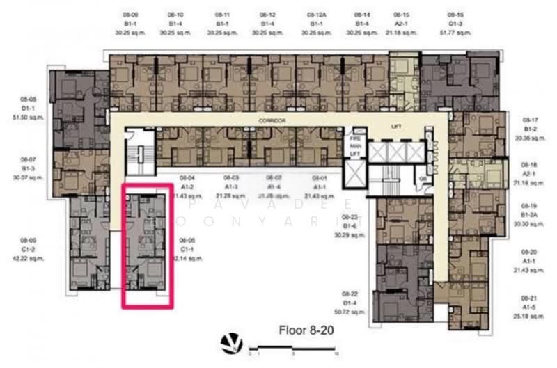 IDEO Mobi Sathorn, Bangkok, 134 Krung Thonburi Road, Bang Lam Phu Lang, Khlong San, Bangkok, 2 Bedrooms, 43 sqm, Condo For Sale, by Pavadee Boonyarith, 500216242 - DDproperty.com