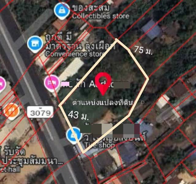 For Sale - ขายที่ดิน ติดถนน 4 เลน ใจกลางเมืองปราจีนบุรี, Prachin Buri