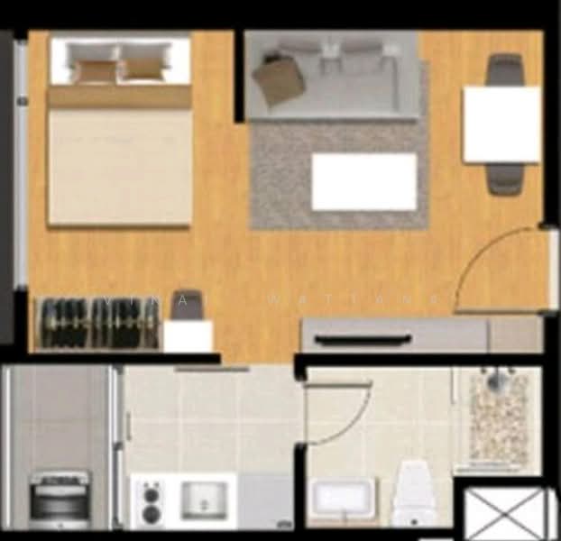 Q Asoke, Bangkok, 1678 Petchaburi Road, Makkasan, Ratchathewi, Bangkok, 1 Bedroom, 30 sqm, Condo For Rent, by Vinai Wattana, 500216499 - DDproperty.com