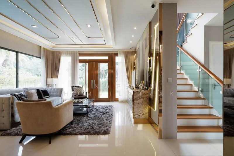 The Grand Lux Bangna-Suanluang : เดอะ แกรนด์ ลักซ์ บางนา-สวนหลวง, กรุงเทพ, ถนนกาญจนาภิเษก, ดอกไม้, ประเวศ, กรุงเทพ, 306 ตร.ม., บ้านเดี่ยว ขาย, โดย Tanaporn Phumvilairak, 500216682 - DDproperty.com