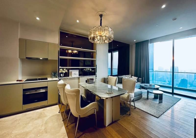 Magnolias Waterfront Residences, Bangkok, 259 Charoen Nakhon Road, Khlong Ton Sai, Khlong San, Bangkok, 2 Bedrooms, 94 sqm, Condo For Rent, by Chavis Laismit, 500216792 - DDproperty.com