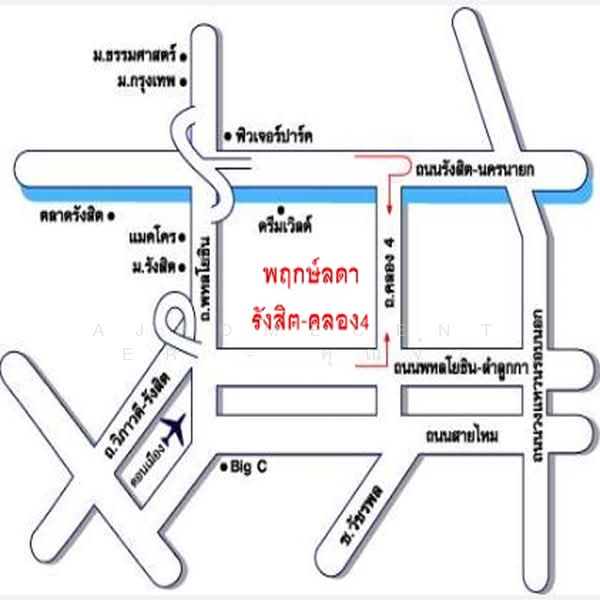 Prueklada Rangsit Klong 4 : พฤกษ์ลดา รังสิต คลอง 4, ปทุมธานี, ถนน ไสวประชาราษฎร์, ลาดสวาย, ลำลูกกา, ปทุมธานี, 160 ตร.ม., บ้านเดี่ยว ขาย, โดย AJHOMECENTER - คุณจ๋า, 500216916 - DDproperty.com