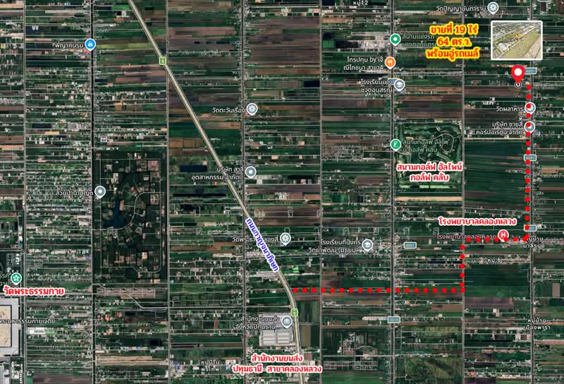 Khlong Hok Subdistrict, Khlong Luang District, Pathum Thani Province, Pathum Thani, Khlong Hok, Khlong Luang, Pathum Thani, , 700 sqm, Business For Sale, by Parinthida Sawuddisopakaykul, 500217150 - DDproperty.com