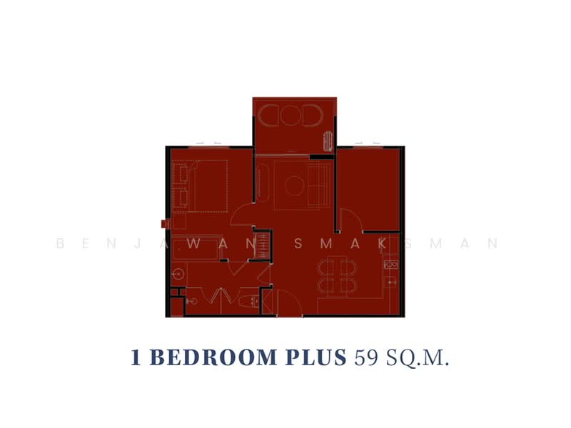 The Title Heritage Bangtao, ภูเก็ต, 154 Soi Cherngtalay 14, เชิงทะเล, ถลาง, ภูเก็ต, 59 ตร.ม., คอนโด ขาย, โดย Benjawan Smaksman, 500217395 - DDproperty.com